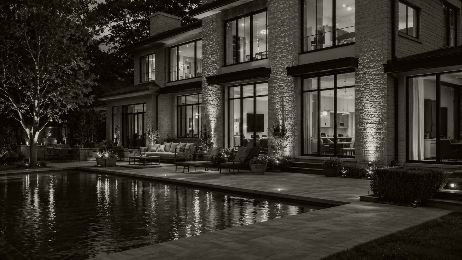 A Loveless listing at dusk